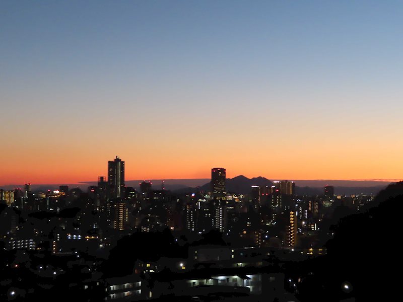 夜景がとても綺麗です。