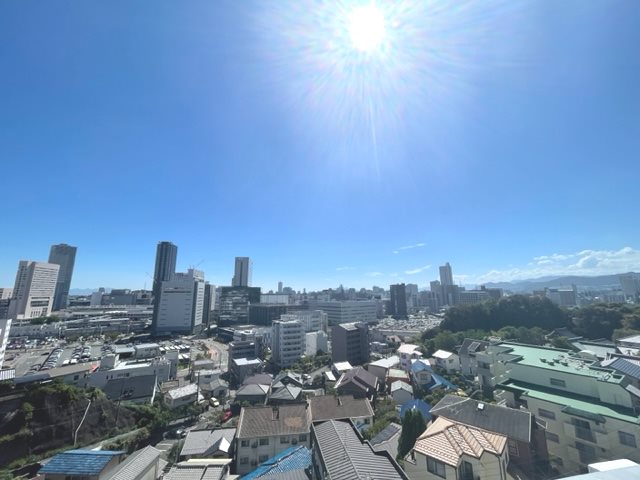 シャトーブラン  バルコニーからの眺望は良好です！