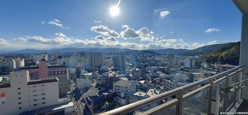 ポレスター麻里布 15階からの眺望